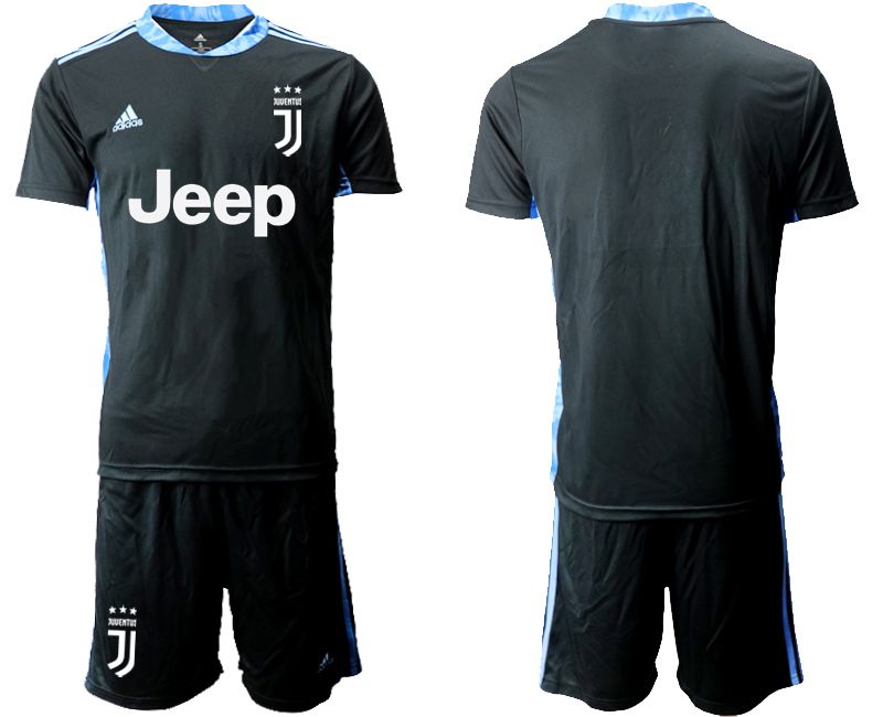 Men 2020-2021 club Juventus black goalkeeper Soccer Jerseys